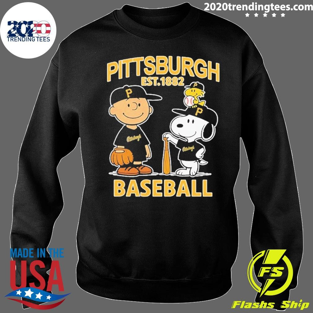 Peanuts X Pittsburgh Pittsburgh Baseball Est 1882 Shirt