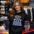 Peanuts X Toronto Maple Leafs NHL forever not just when we win cartoon t-s