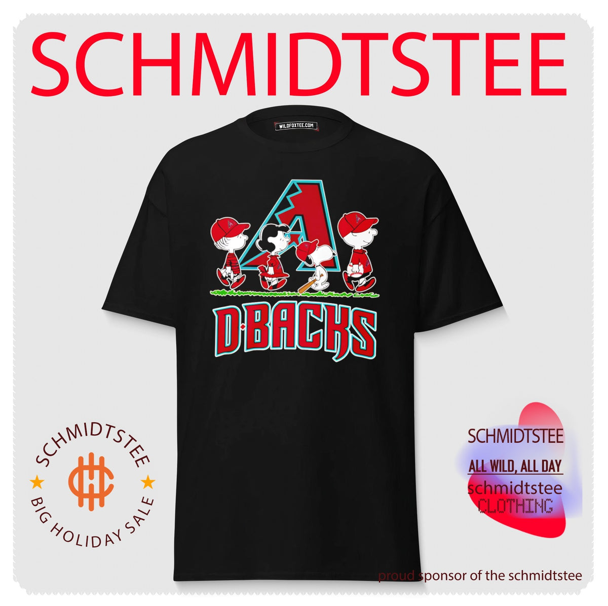 Peanuts characters Arizona Diamondbacks d-backs abbey road shirt