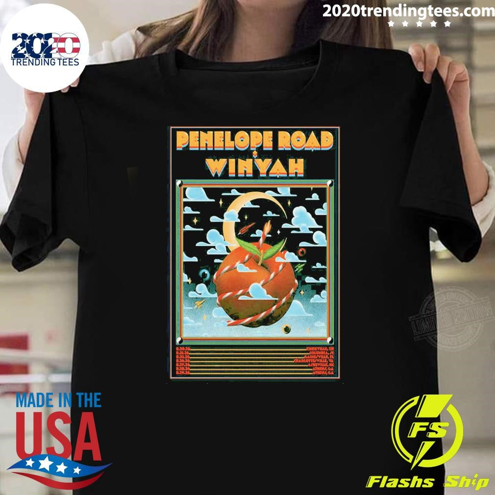 Penelope Road and Winyah Co-Headline 2026 Shows Shirt
