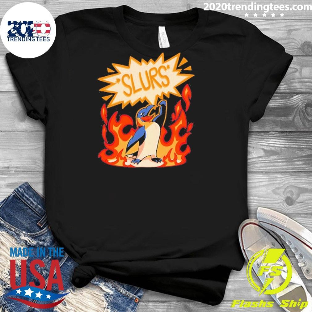 Penguin Slurs Cartoon Shirt