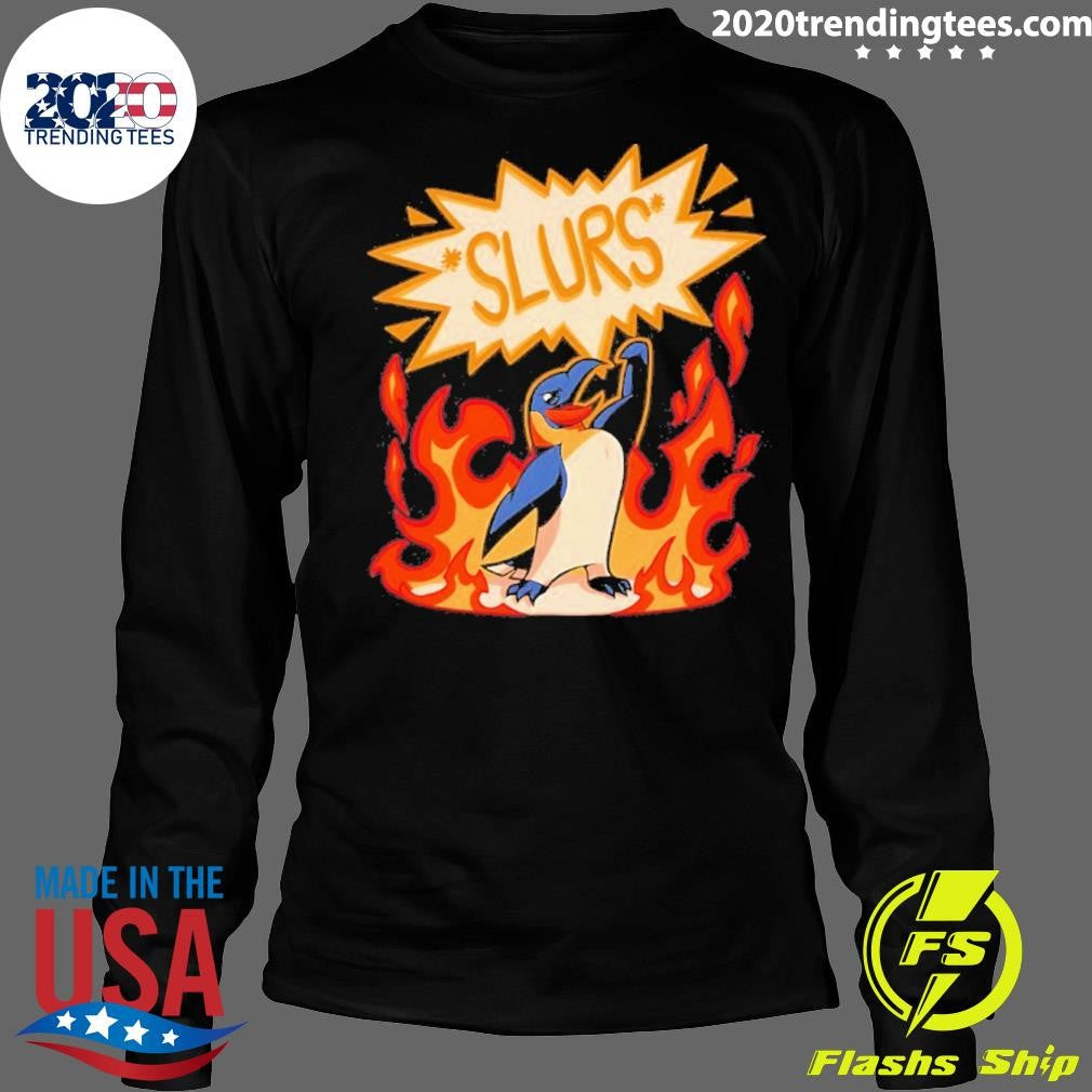 Penguin Slurs Cartoon Shirt