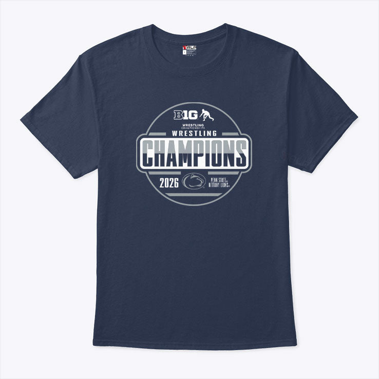 Penn State Nittany Lions Wrestling Champs 2026 T Shirt