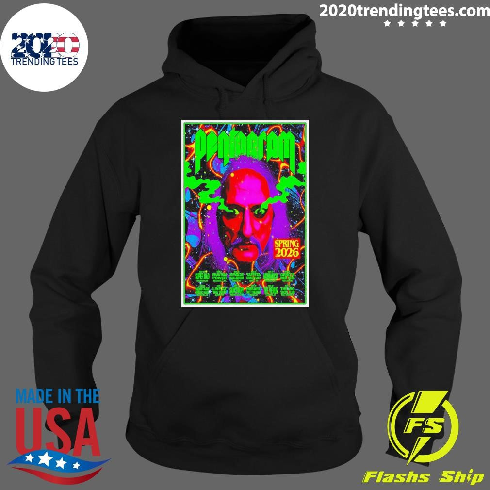Pentagram 2026 Tour Spring Poster Shirt