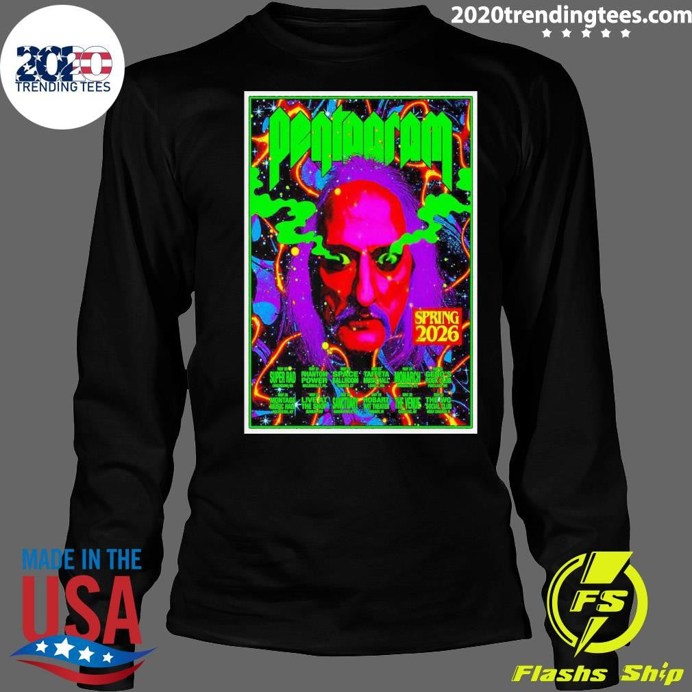 Pentagram 2026 Tour Spring Poster Shirt