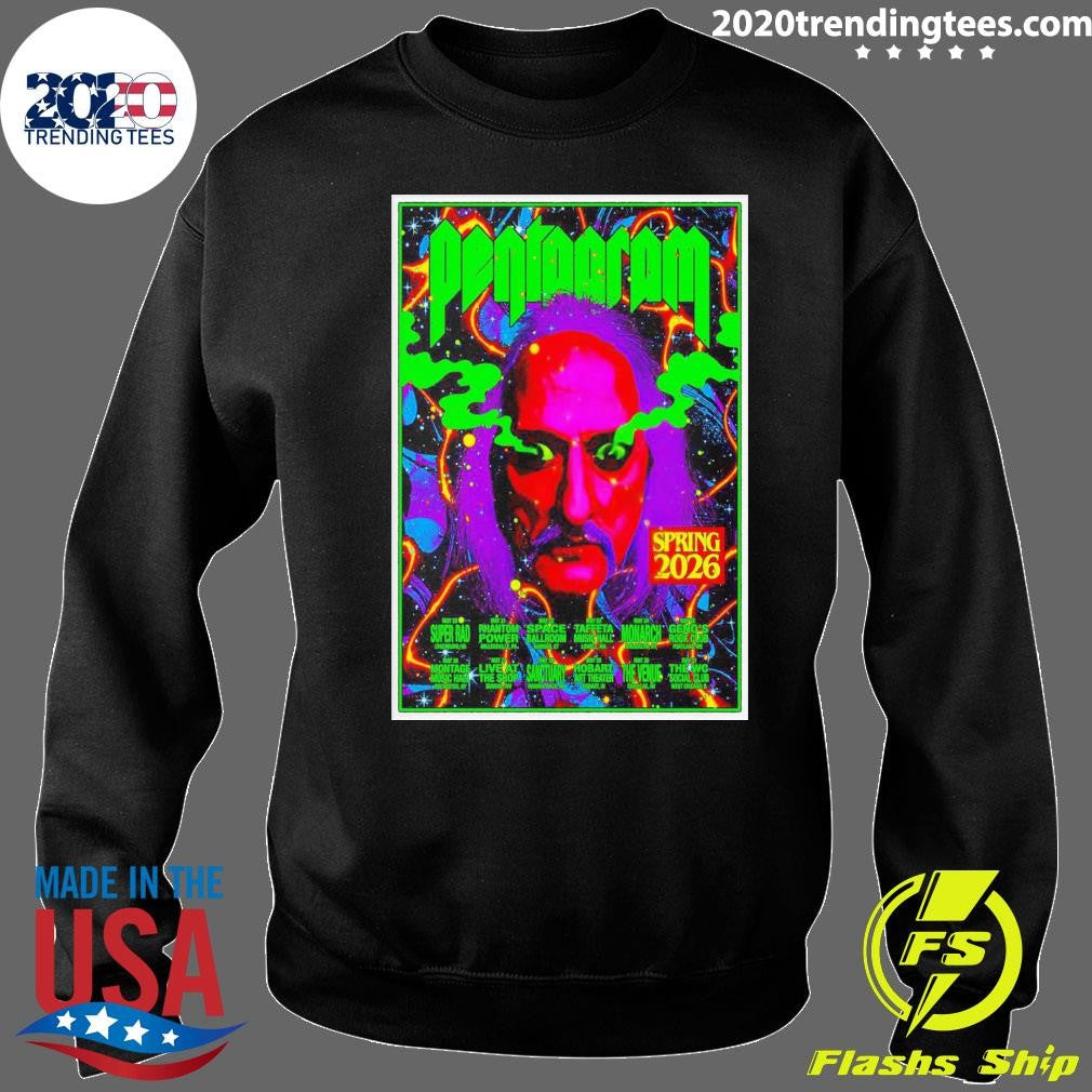 Pentagram 2026 Tour Spring Poster Shirt