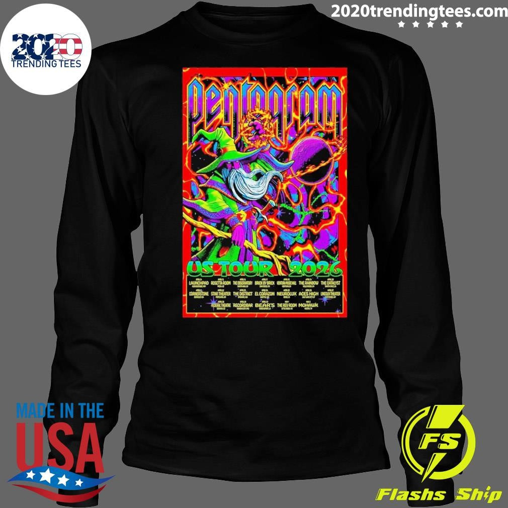 Pentagram US 2026 Tour Shirt