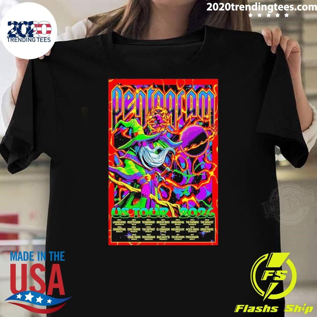 Pentagram US 2026 Tour Shirt