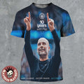 Pep Guardiola Manchester City Tribute 10 Years with Pep All Over Print Shirt