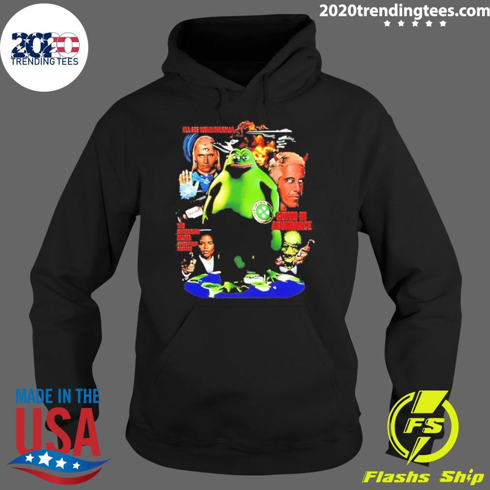 Pepe The Frog Ashtar Sheran Jeffrey Epstein Shirt