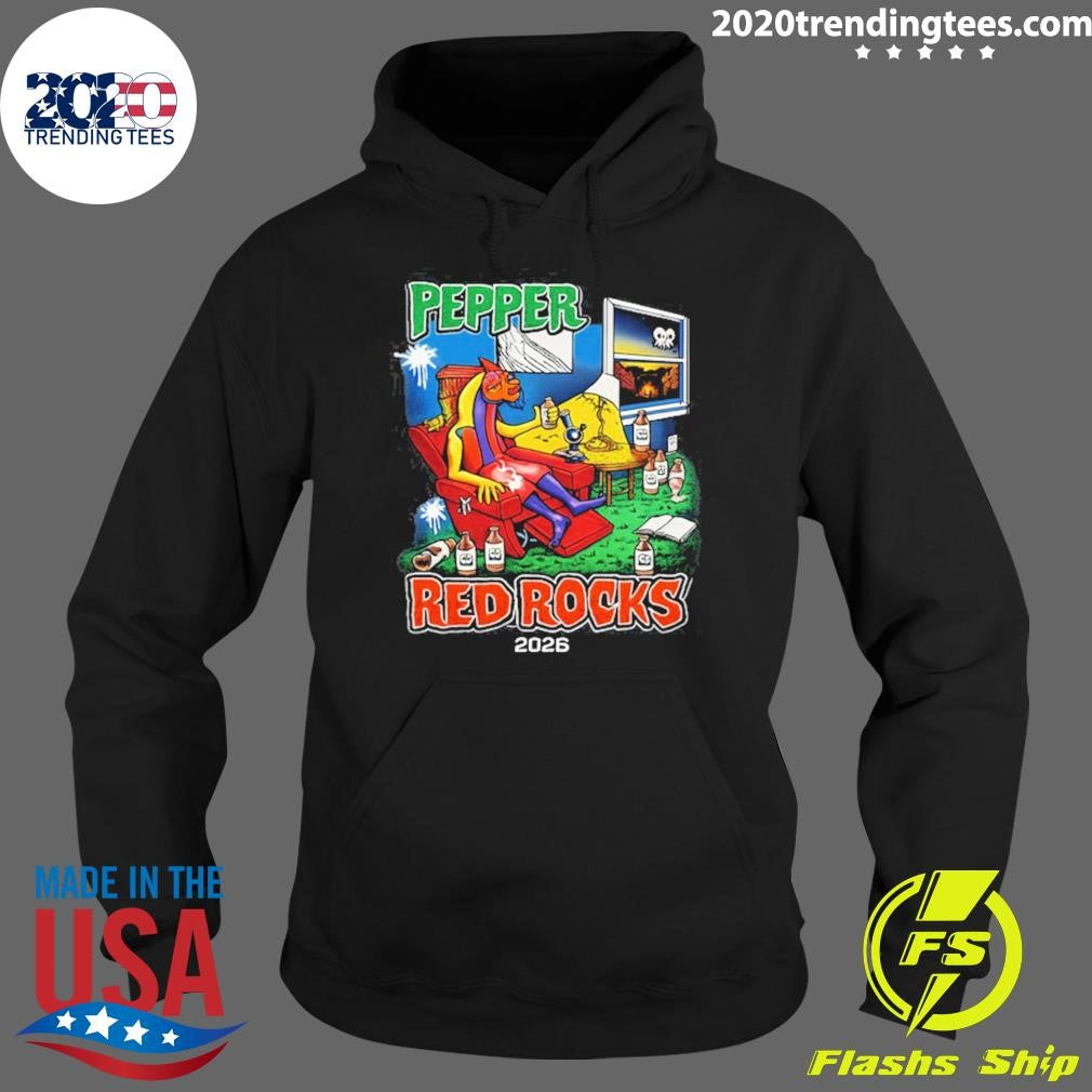 Pepper Red Rocks Amphitheatre 2026 Shirt