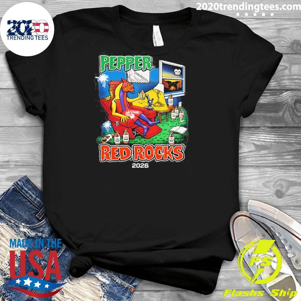 Pepper Red Rocks Amphitheatre 2026 Shirt