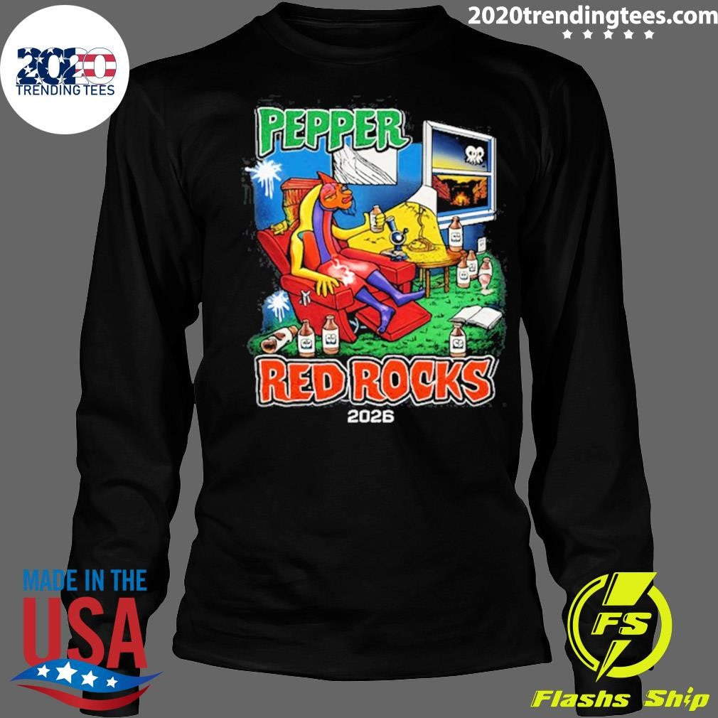 Pepper Red Rocks Amphitheatre 2026 Shirt