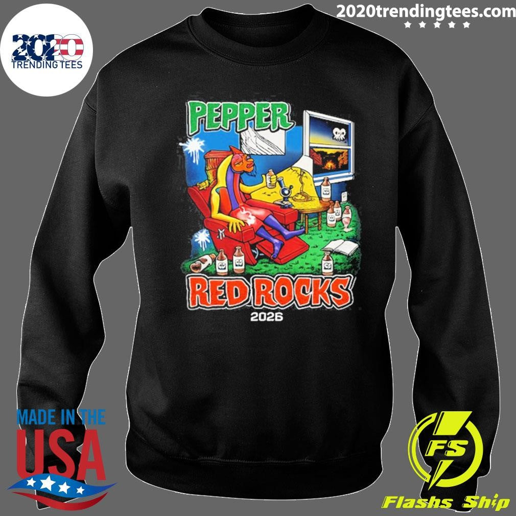 Pepper Red Rocks Amphitheatre 2026 Shirt