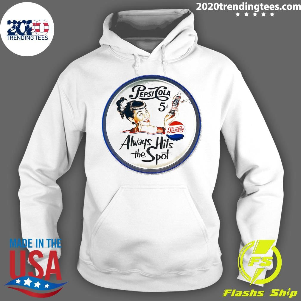 Pepsi-Cola Always Hits the Spot Retro Shirt
