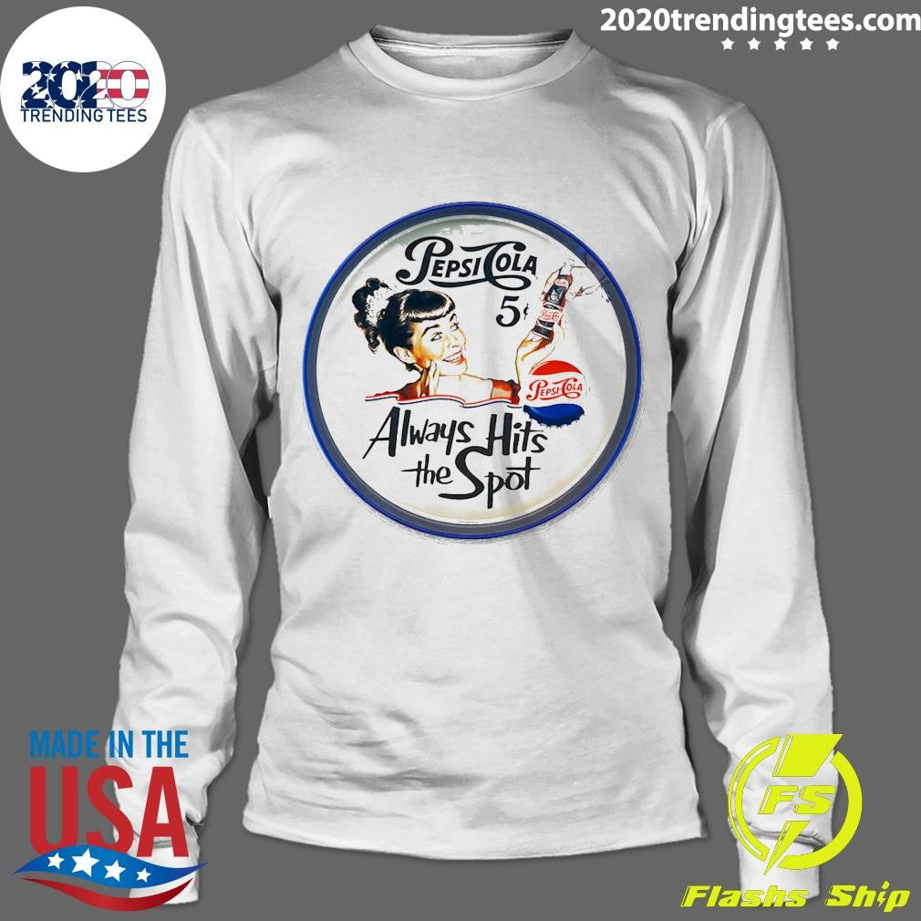 Pepsi-Cola Always Hits the Spot Retro Shirt