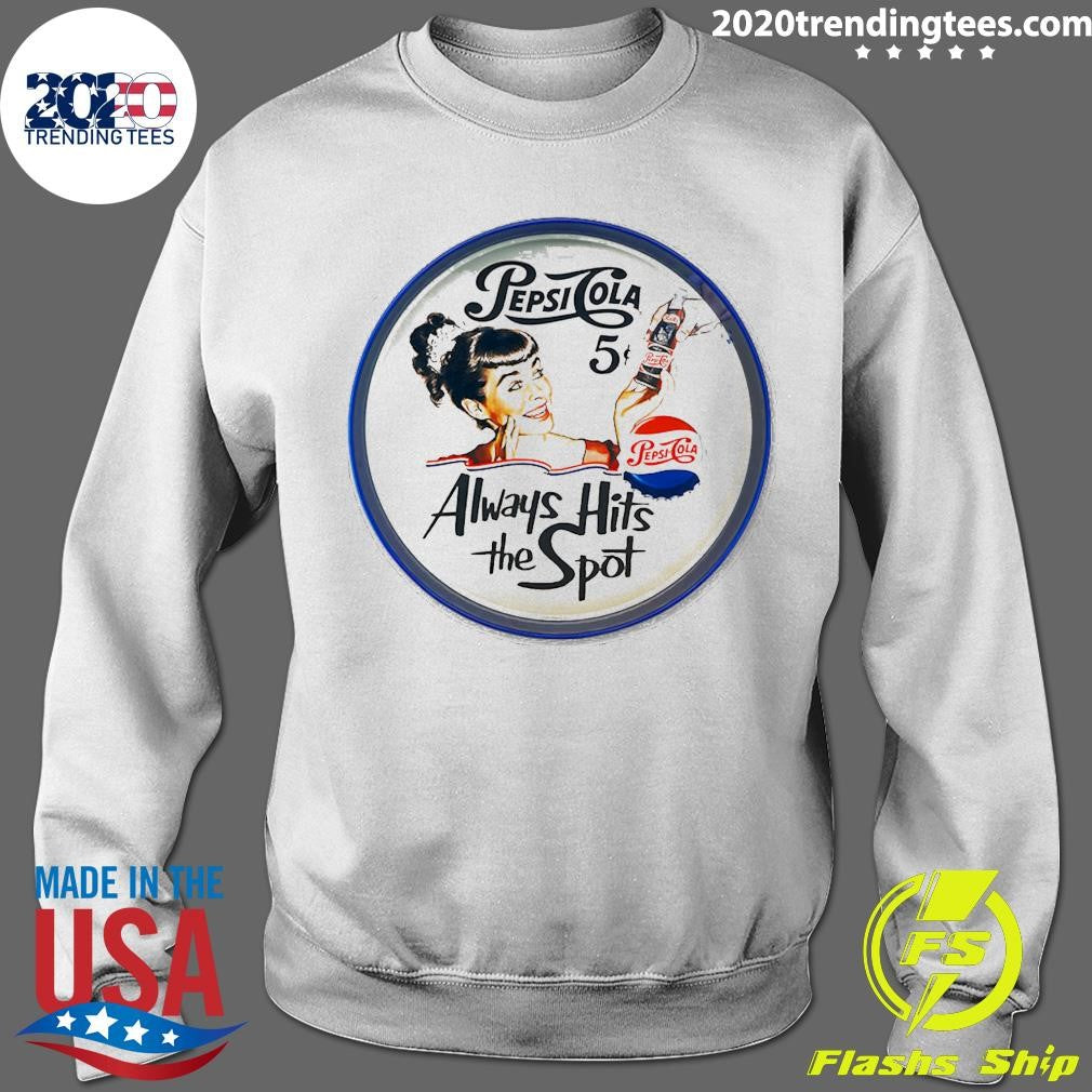 Pepsi-Cola Always Hits the Spot Retro Shirt