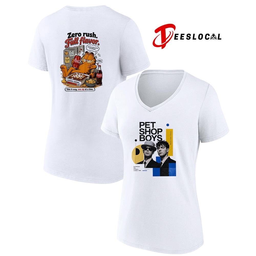 Pet Shop Boys style in every frequency graphic shirt
