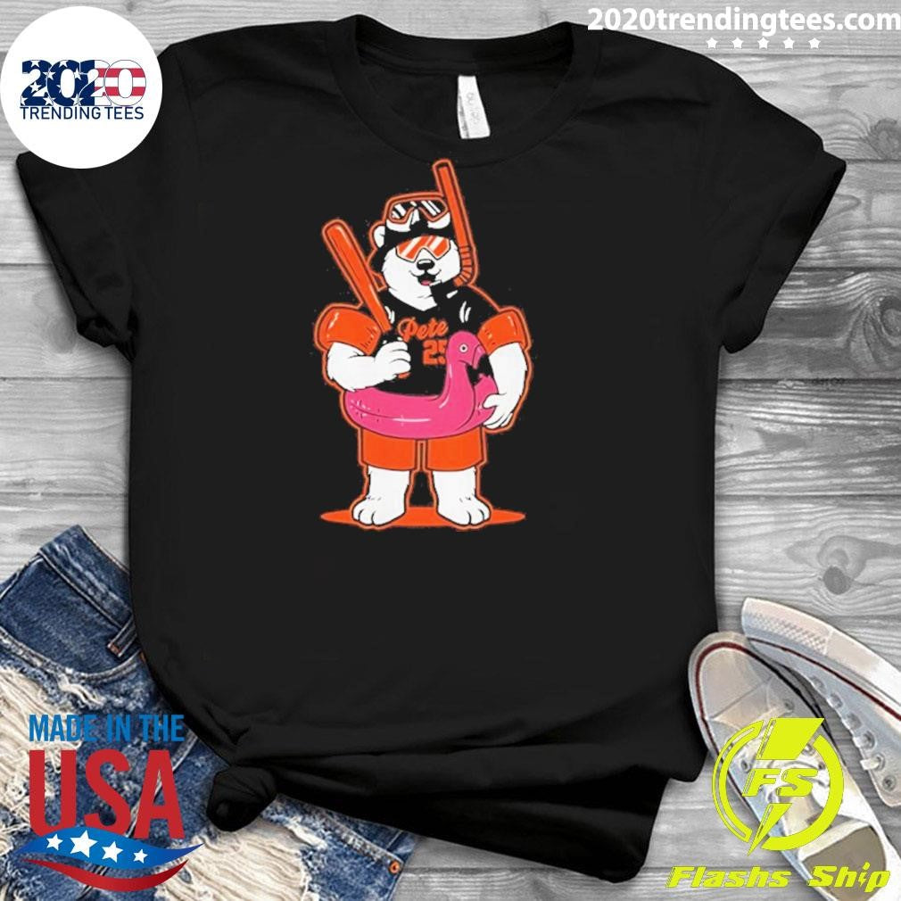 Pete Alonso Polar Bear Mr. Splash Shirt