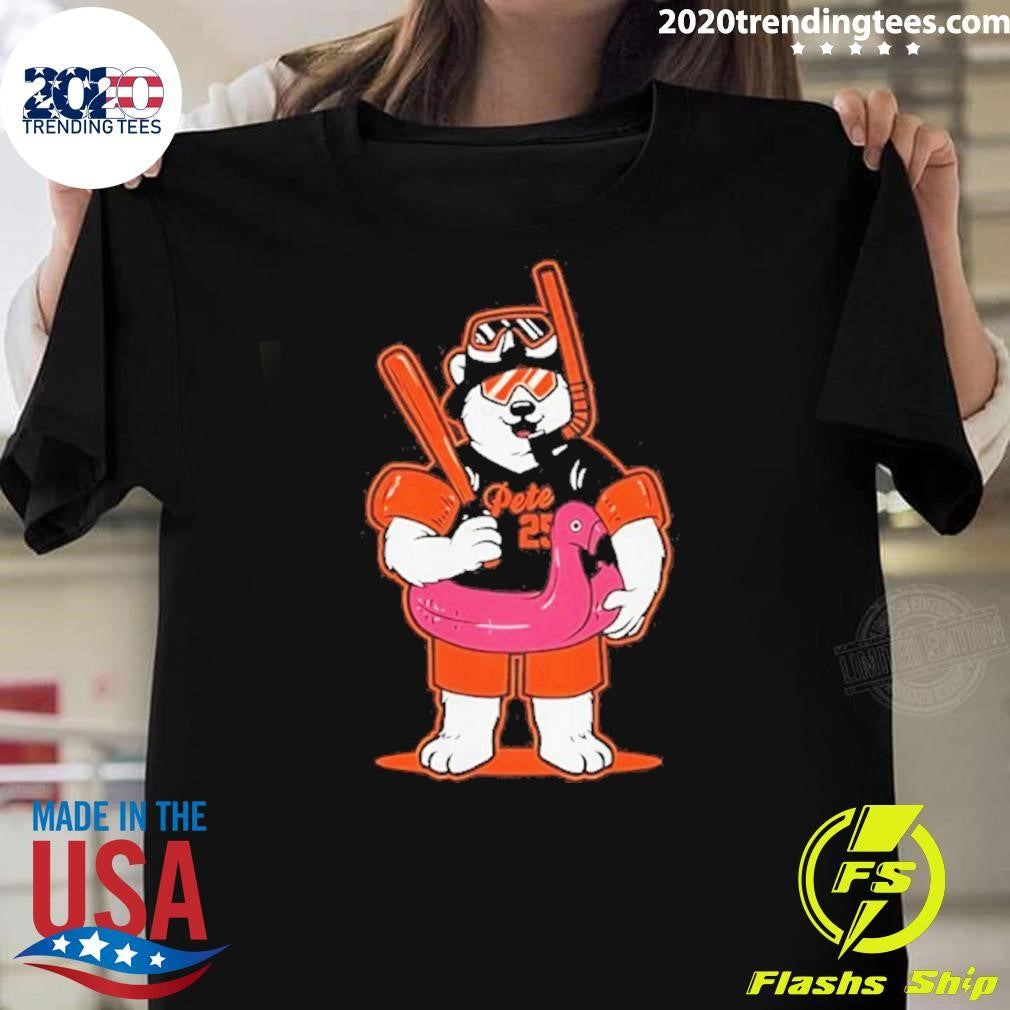 Pete Alonso Polar Bear Mr. Splash Shirt