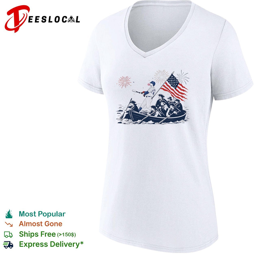 Pete Crow-Armstrong Chicago Cubs MLB Washington Crossing the Delaware shirt