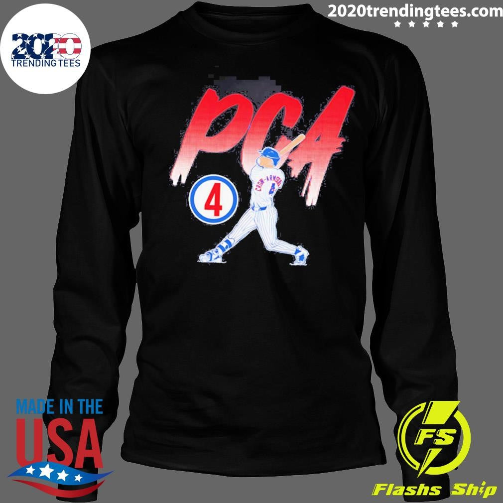 Pete Crow-Armstrong Slugger Swing Number Shirt