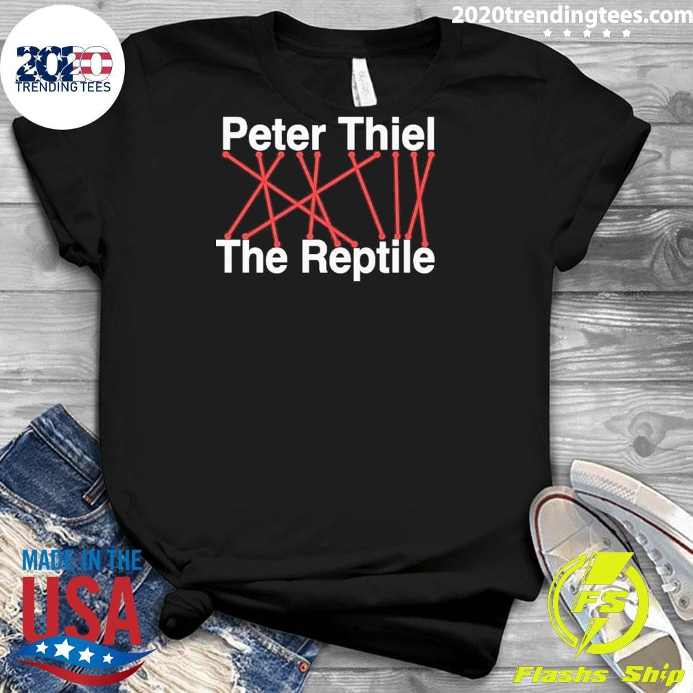 Peter Thiel The Reptile CEO Shirt