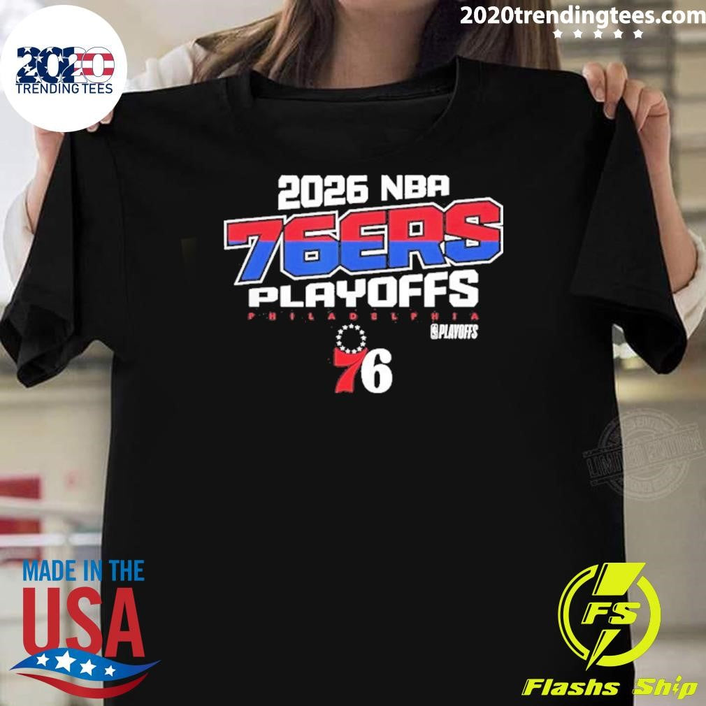 Philadelphia 76ers 2026 Nba Playoffs Next Level Shirt