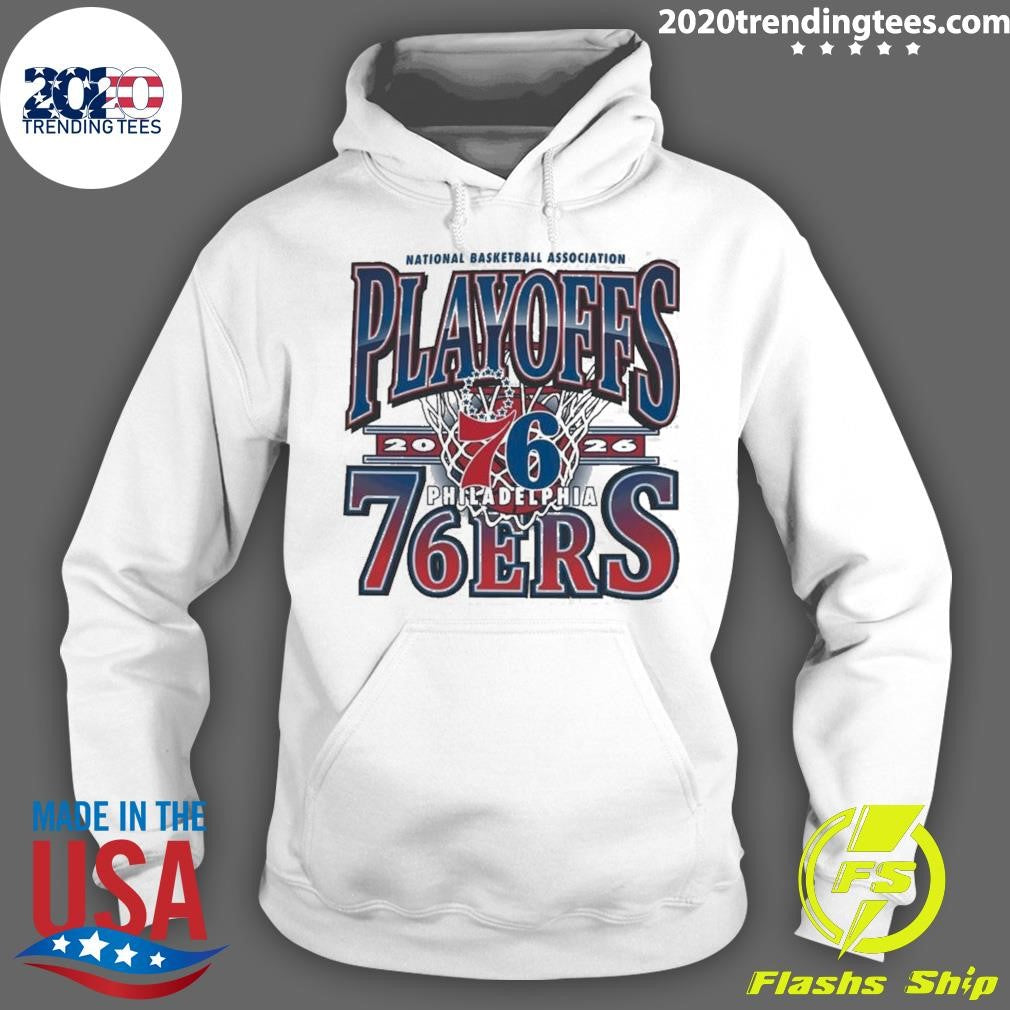 Philadelphia 76ers 2026 Playoff Participant Franklin Tee Shirt