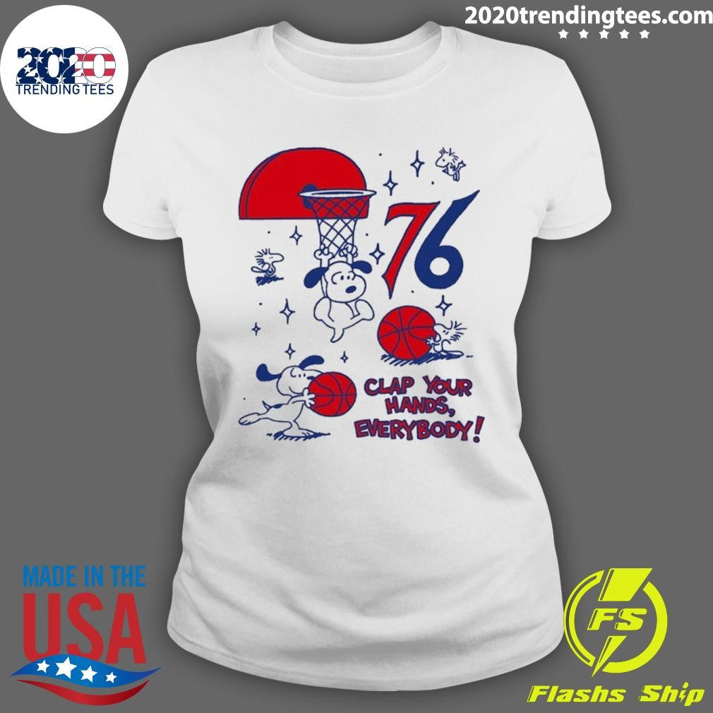 Philadelphia 76ers Clap Your Hands Everybody Shirt