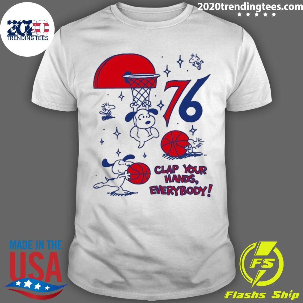 Philadelphia 76ers Clap Your Hands Everybody Shirt