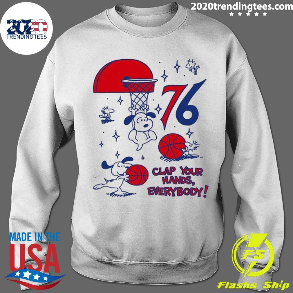 Philadelphia 76ers Clap Your Hands Everybody Shirt