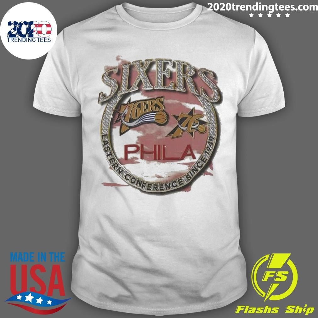 Philadelphia 76ers Hardwood Classics Crown Jewels Shirt