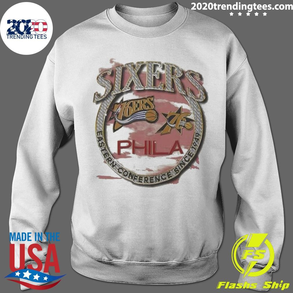 Philadelphia 76ers Hardwood Classics Crown Jewels Shirt