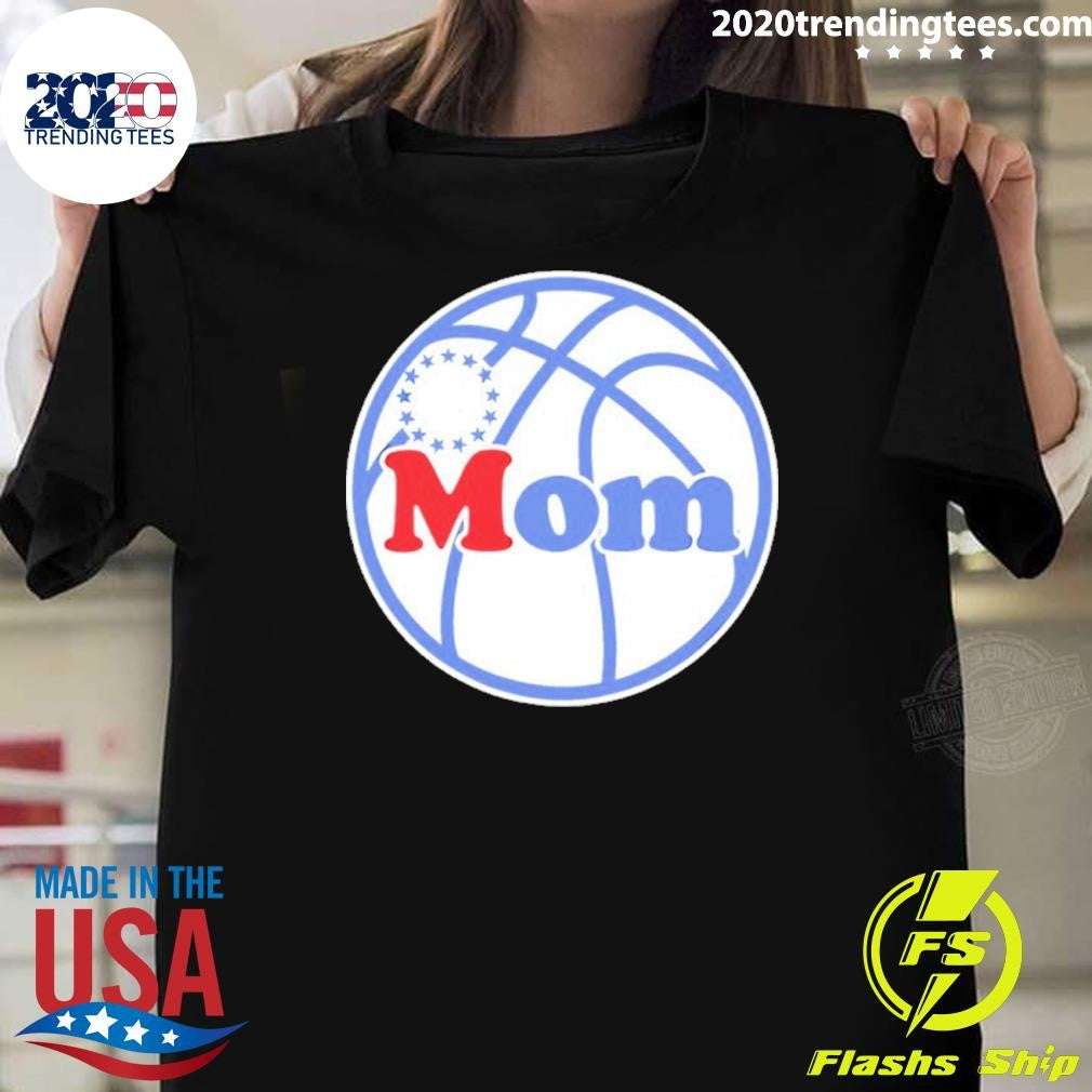 Philadelphia 76ers Hoops Mom 2026 Shirt