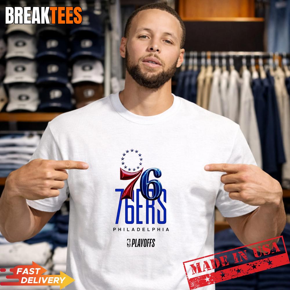 Philadelphia 76ers NBA Playoff 2026 logo T-Shirt