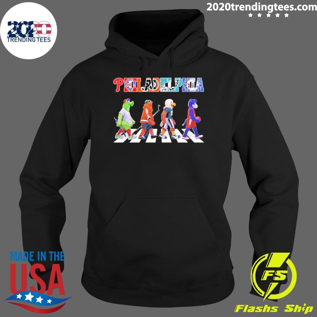 Philadelphia City Sports Mascot Walk Graphic 2026 Shirt