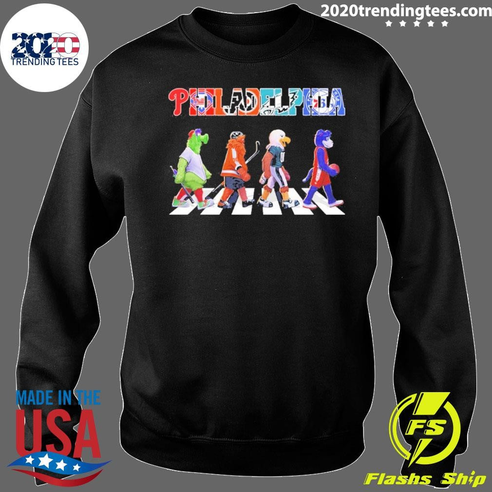 Philadelphia City Sports Mascot Walk Graphic 2026 Shirt