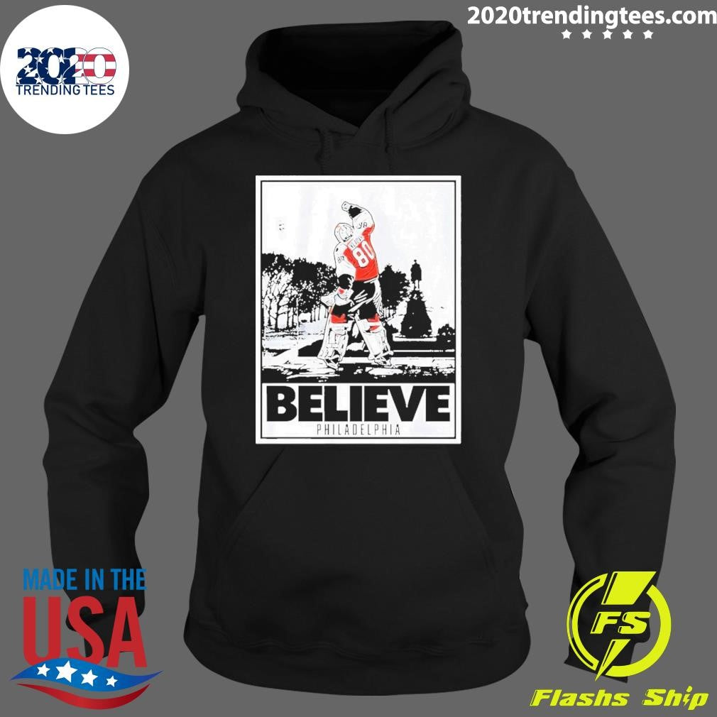 Philadelphia Flyers Dan Vladar Believe Poster Shirt