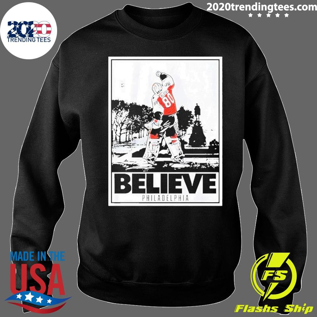 Philadelphia Flyers Dan Vladar Believe Poster Shirt