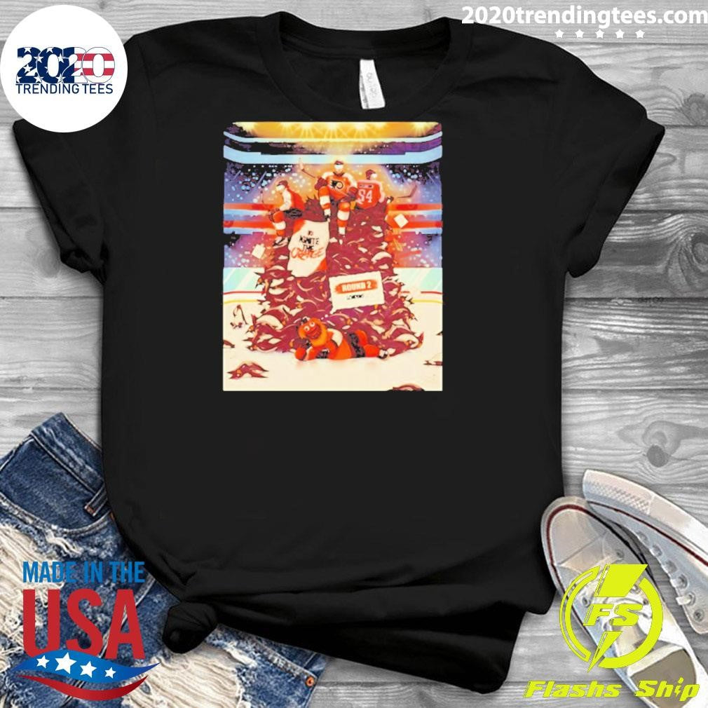 Philadelphia Flyers Second Round Stanley Cup 2026 Shirt