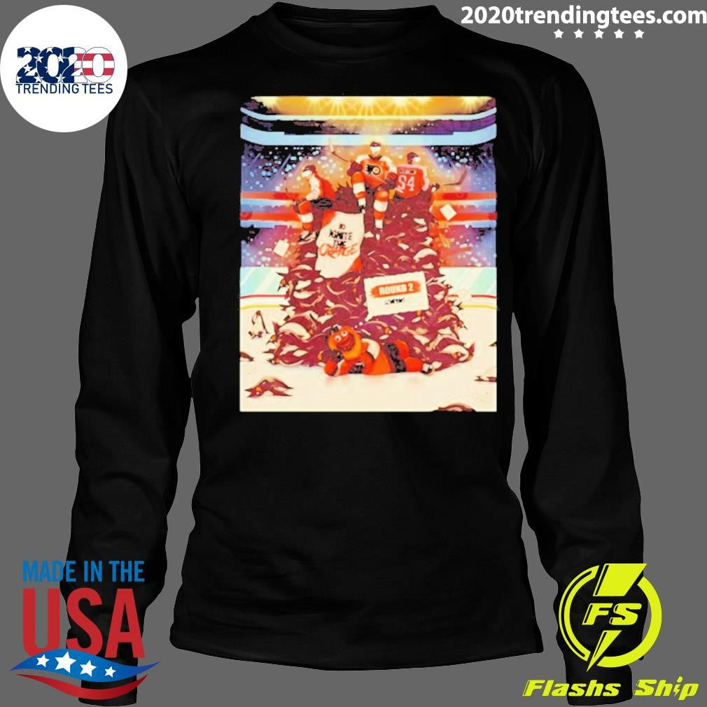 Philadelphia Flyers Second Round Stanley Cup 2026 Shirt
