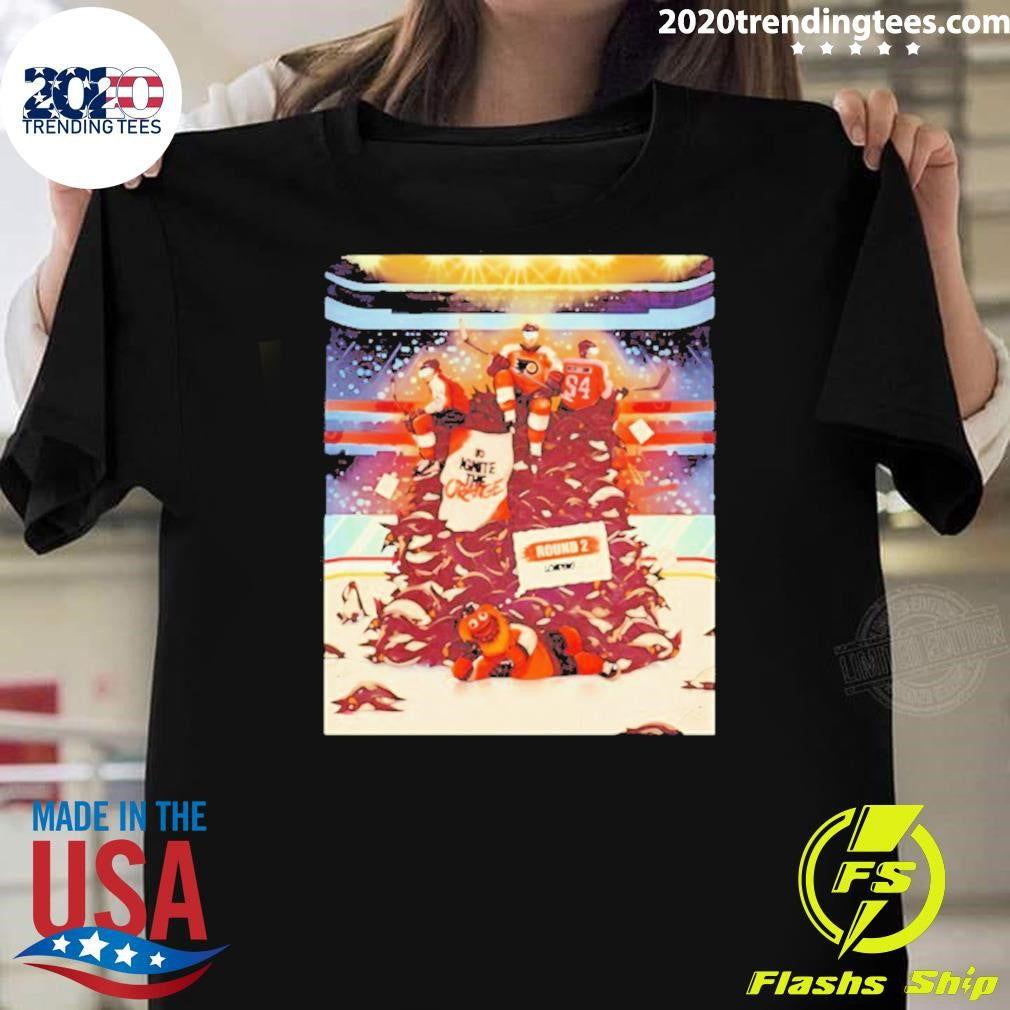 Philadelphia Flyers Second Round Stanley Cup 2026 Shirt