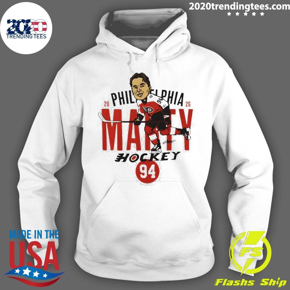 Philadelphia Hockey Porter Martone 94 2026 Nhl Signature Shirt