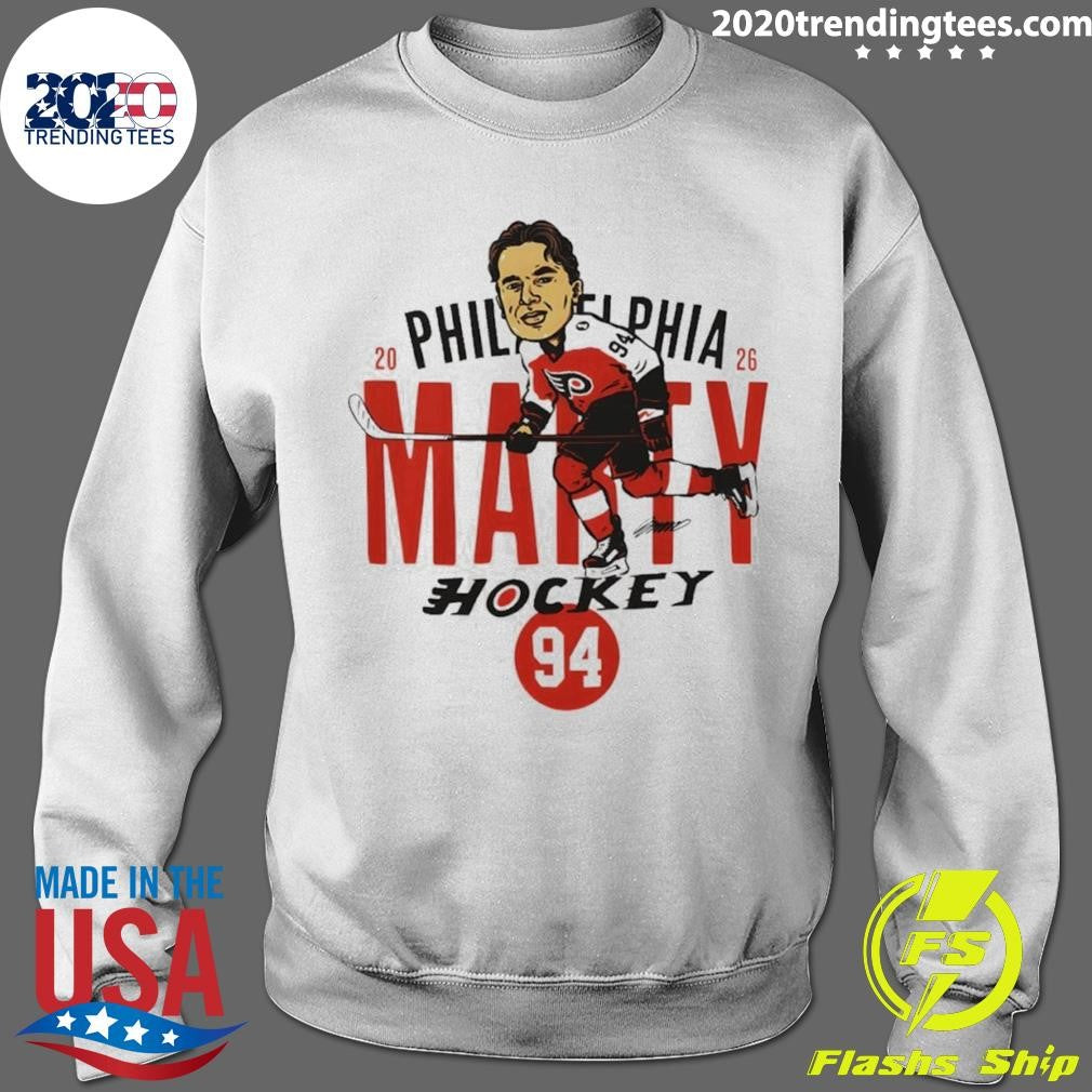 Philadelphia Hockey Porter Martone 94 2026 Nhl Signature Shirt