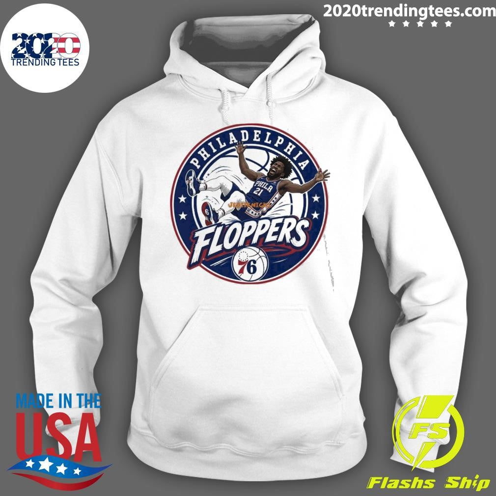 Philadelphia Joel Embiid Floppers 76ers Logo 2026 Shirt