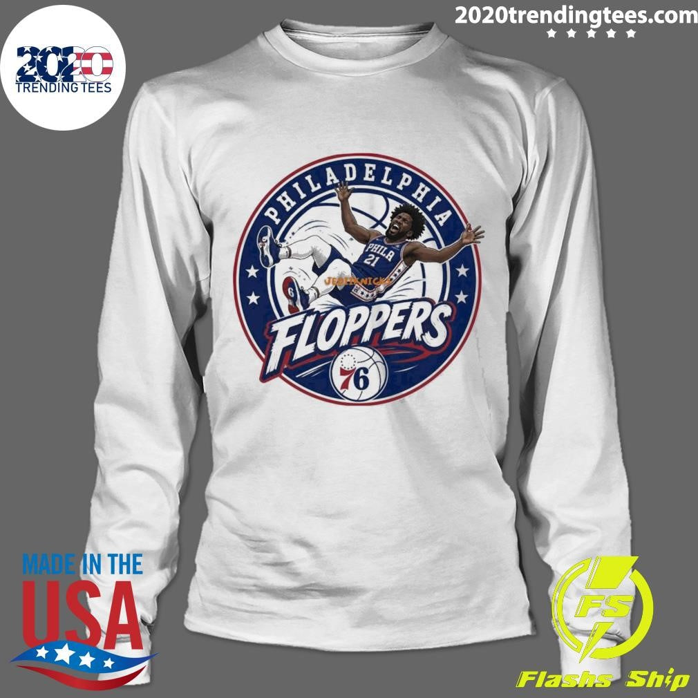 Philadelphia Joel Embiid Floppers 76ers Logo 2026 Shirt