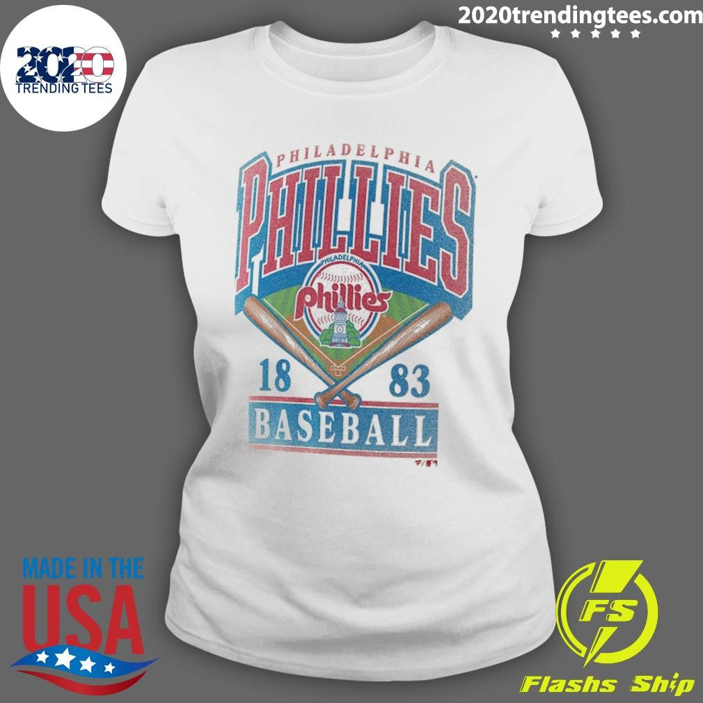 Philadelphia Phillies 1883 Profile Big & Tall Screen Print Shirt