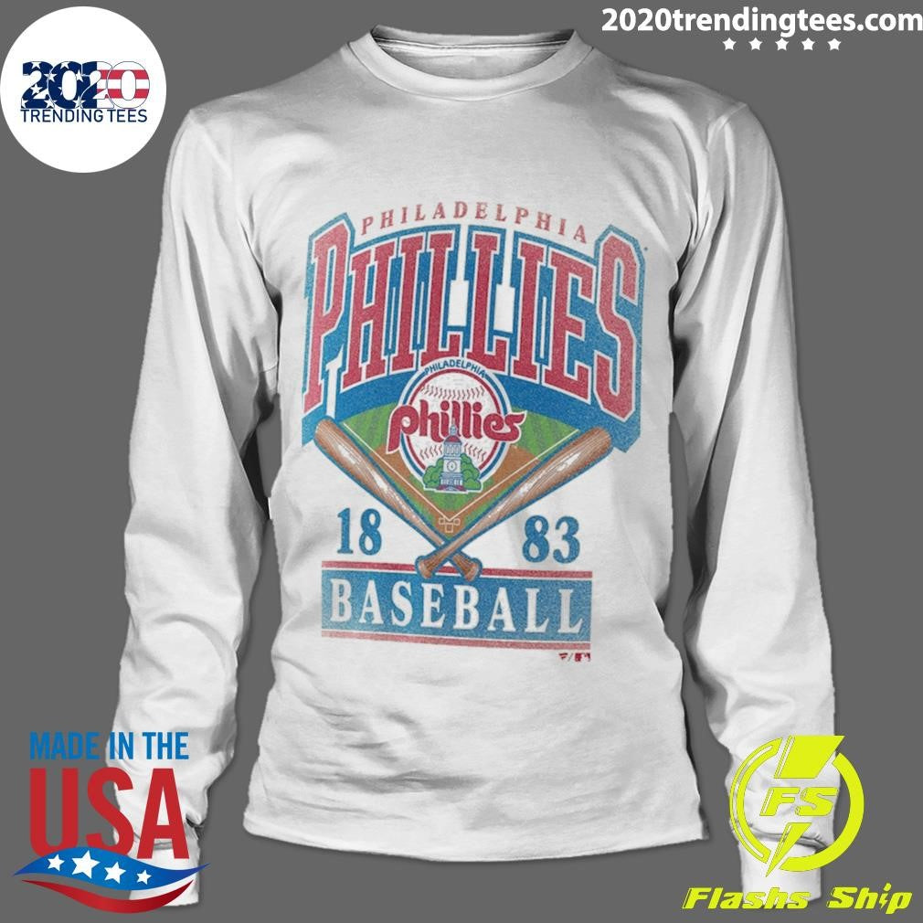 Philadelphia Phillies 1883 Profile Big & Tall Screen Print Shirt