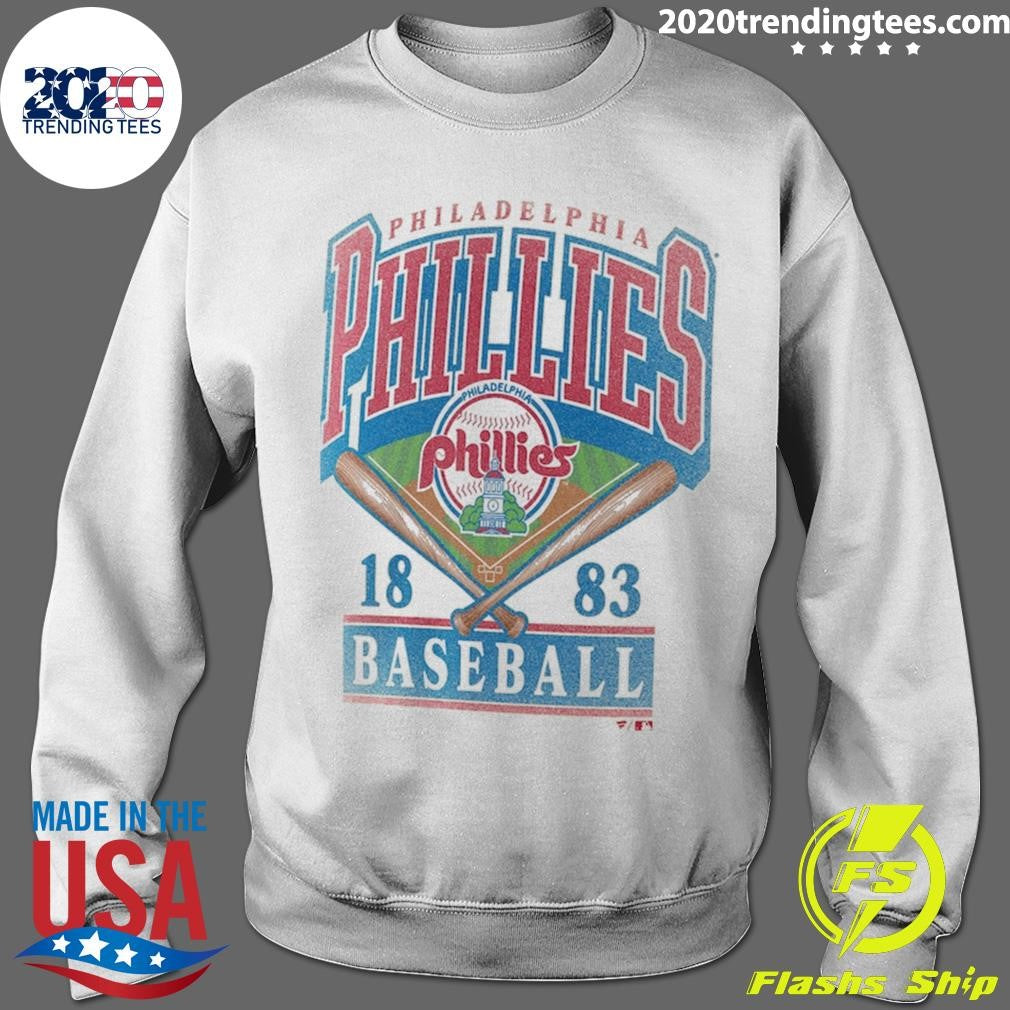 Philadelphia Phillies 1883 Profile Big & Tall Screen Print Shirt
